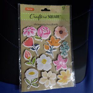 Crafters Square 12pcs in 1Pk Popular stickers, NWT
